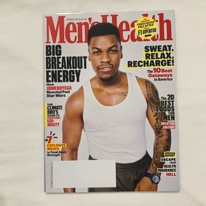 Men’s Health “John Boyega Muscled Past Star Wars” Issue September 2022 Magazine